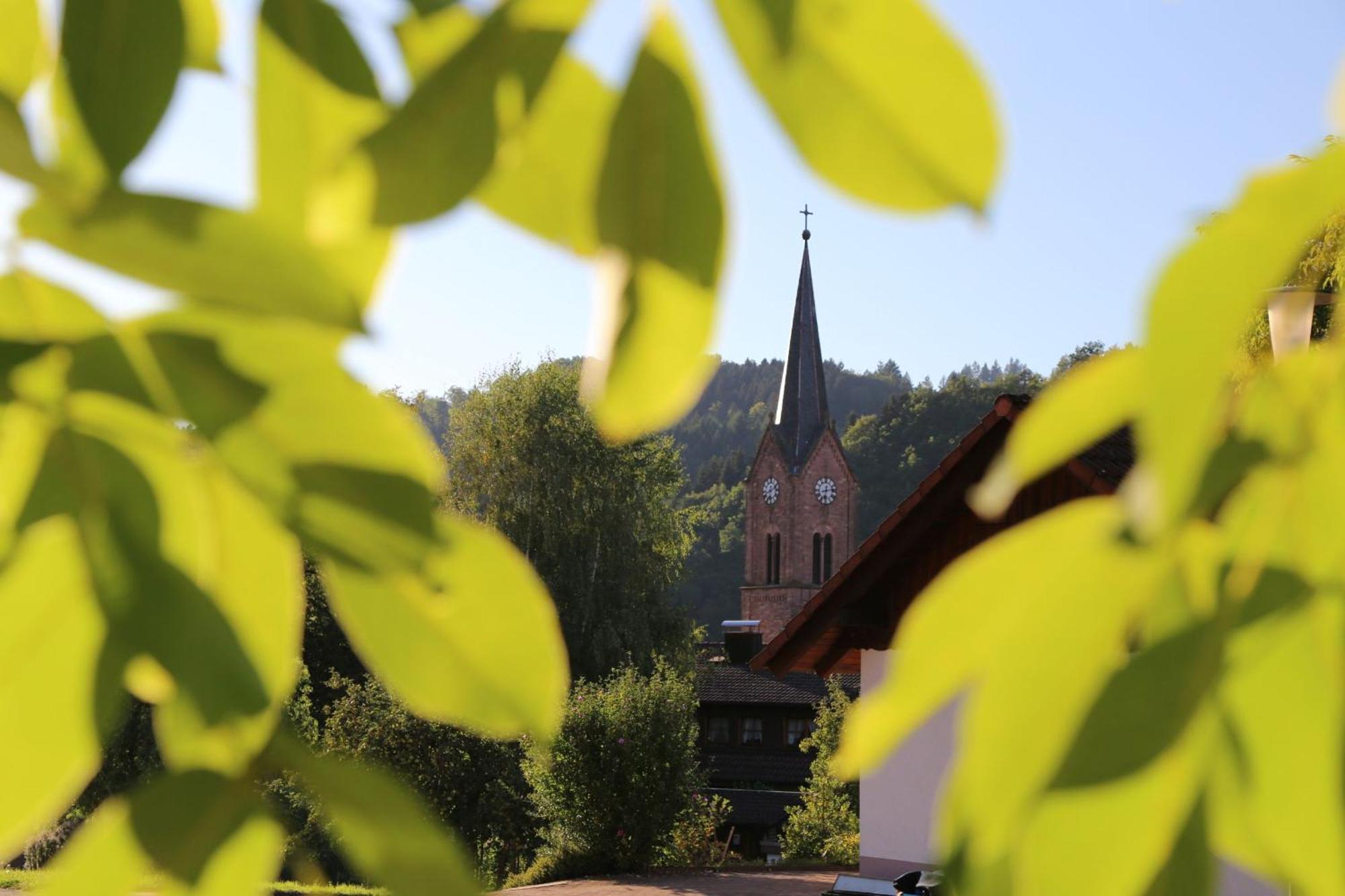 Appartement Schwarzwaldstueble Oberharmersbach Bagian luar foto